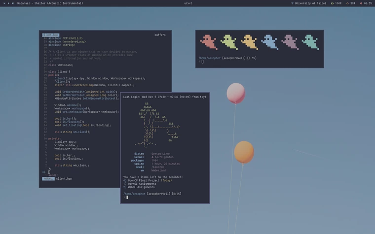 Floating-Wmderland-Lightweight-Tiling-Window-Manager